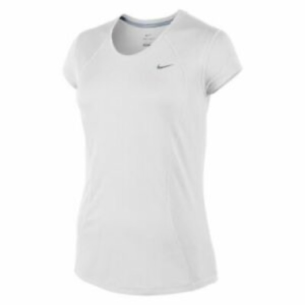 White Nike Dri-Fit Top